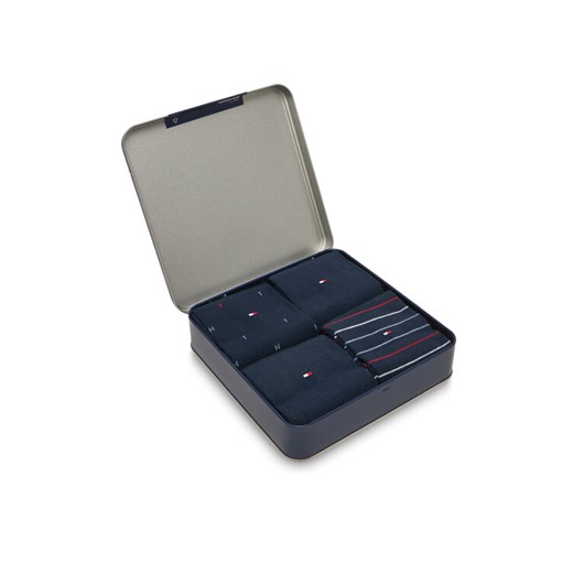 Tommy Hilfiger Skarpety długie 701235375 Granatowy Tommy Hilfiger 39_42 MODIVO