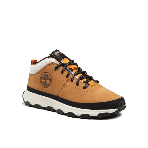 Timberland Sneakersy Winsor Trail Hiker TB0A5TWV2311 Brązowy ze sklepu MODIVO w kategorii Buty sportowe męskie - zdjęcie 186450482