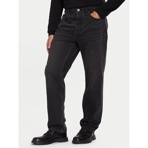 HUGO Jeansy Jonah 50547125 Szary Regular Fit ze sklepu MODIVO w kategorii Jeansy męskie - zdjęcie 186450524