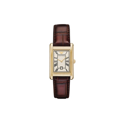 Emporio Armani Zegarek Gino AR11665 Brązowy ze sklepu MODIVO w kategorii Zegarki - zdjęcie 186450531