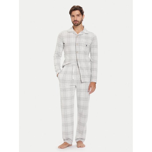 Polo Ralph Lauren Piżama 714P01952001 Szary Regular Fit ze sklepu MODIVO w kategorii Piżamy męskie - zdjęcie 186450573