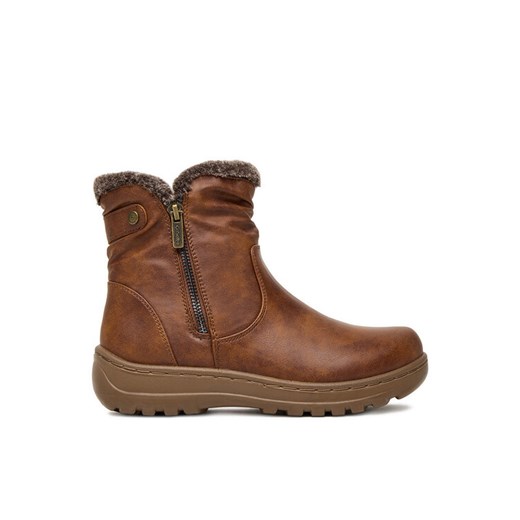 Go Soft Botki CEO-25106-01 Brązowy ze sklepu MODIVO w kategorii Botki - zdjęcie 186450580