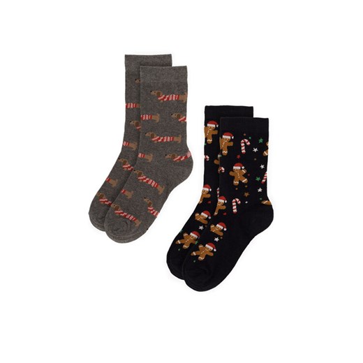 Lasocki Skarpety długie 2MB-002-AW23 (2-pack) Kolorowy Lasocki 39_42 MODIVO
