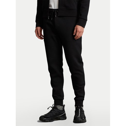 Polo Ralph Lauren Spodnie dresowe 710888283 Czarny Regular Fit ze sklepu MODIVO w kategorii Spodnie męskie - zdjęcie 186450654