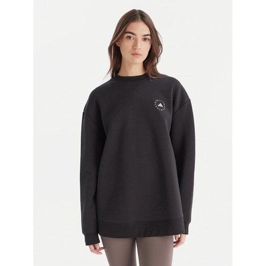 adidas by Stella McCartney Bluza IW6321 Czarny Loose Fit ze sklepu MODIVO w kategorii Bluzy damskie - zdjęcie 186450660