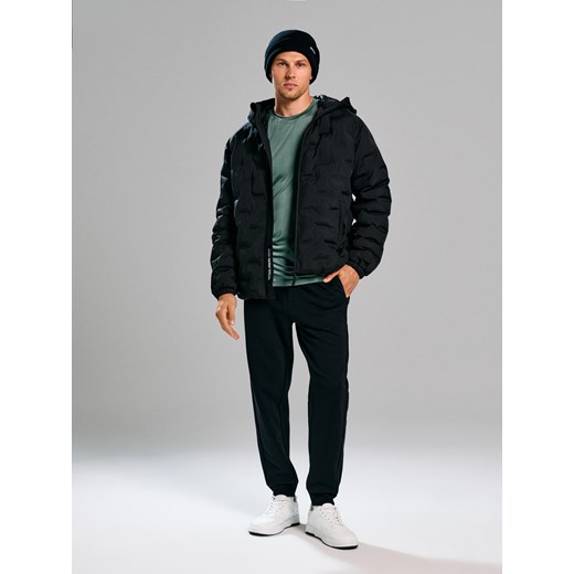 Sinsay - Spodnie regular fit - czarny Sinsay L Sinsay