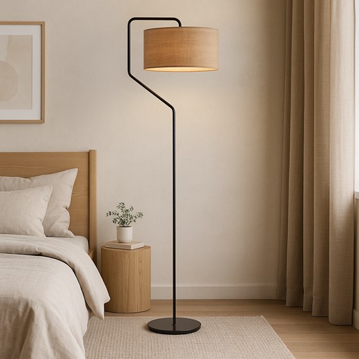 Funkcjonalna lampa stojąca do czytania w łóżku TESALLIA ECO - id: 10562 - marki Ciekot Partners Sp. Z O. O. - 186453711 Funkcjonalna lampa stojąca do czytania w łóżku TESALLIA ECO ze sklepu Lysne w kategorii Lampy podłogowe - zdjęcie 186453711