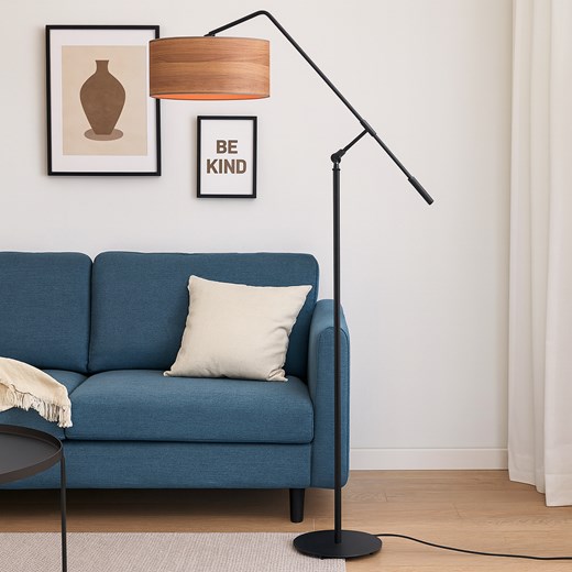 Designerska lampa stojąca z regulowanym ramieniem LIBERIA ECO - id: 10715 - marki Ciekot Partners Sp. Z O. O. - 186453734 Designerska lampa stojąca z regulowanym ramieniem LIBERIA ECO ze sklepu Lysne w kategorii Lampy podłogowe - zdjęcie 186453734