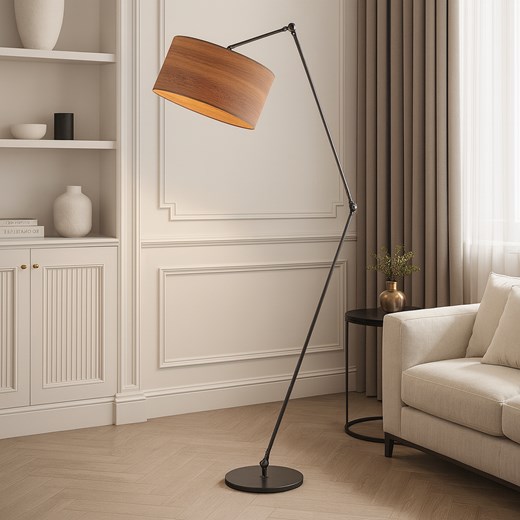 Lampa podłogowa na wysięgniku ruchomym BARI ECO z regulacją nachylenia światła - id: 6614 - marki Ciekot Partners Sp. Z O. O. - 186453832 Lampa podłogowa na wysięgniku ruchomym BARI ECO z regulacją nachylenia światła ze sklepu Lysne w kategorii Lampy podłogowe - zdjęcie 186453832