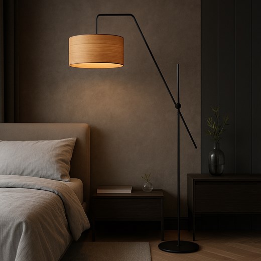 Designerska lampa podłogowa z regulacją wysokości BILBAO ECO ze sklepu Lysne w kategorii Lampy podłogowe - zdjęcie 186453840