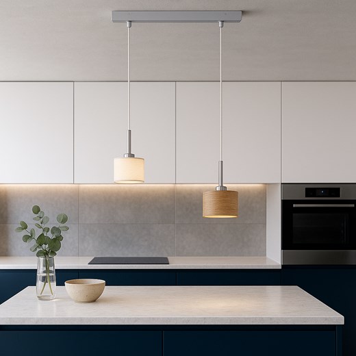 Nowoczesna 2-płomienna lampa wisząca do jadalni MONTANA ECO ze sklepu Lysne w kategorii Lampy wiszące - zdjęcie 186453853