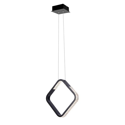 Lampa wisząca glamour z kryształkami - S858-Munri - id: 26281 - marki Lumes - 186454291 Lampa wisząca glamour z kryształkami - S858-Munri ze sklepu Edinos.pl w kategorii Lampy wiszące - zdjęcie 186454291