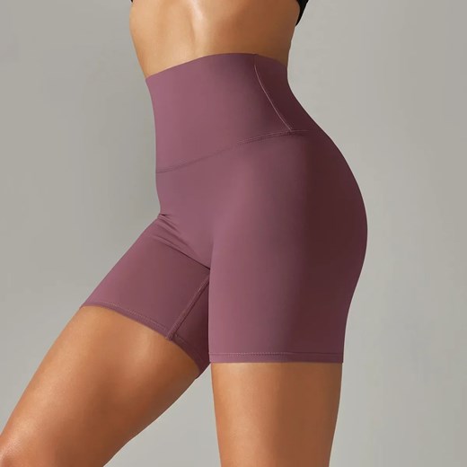 Bezszwowe spodenki damskie na rower - Różowy XS ze sklepu Intimica.pl w kategorii Szorty - zdjęcie 186454340