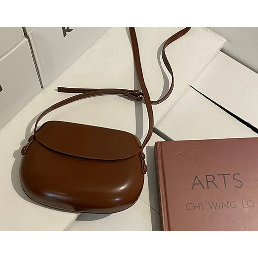 Mała stylowa torebka - Brązowy ze sklepu Intimica.pl w kategorii Listonoszki - zdjęcie 186455932