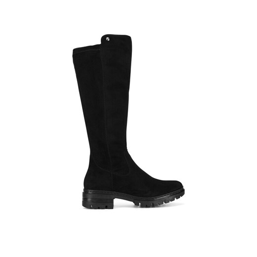 Kozaki Rieker 76890-00 Czarny ze sklepu eobuwie.pl w kategorii Kozaki damskie - zdjęcie 186456893