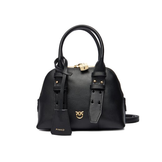 Torebka PINKO Bowling Bag Zip Mini AI 25-26 PLTT 105333 A0QO Czarny ze sklepu eobuwie.pl w kategorii Torebki damskie - zdjęcie 186456973
