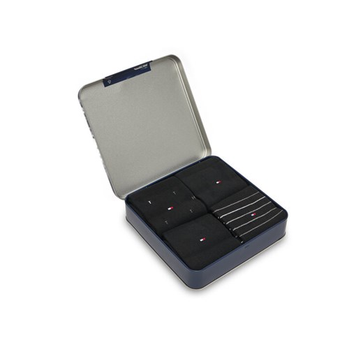 Skarpety długie Tommy Hilfiger 701235375 Czarny ze sklepu eobuwie.pl w kategorii Skarpetki męskie - zdjęcie 186456982