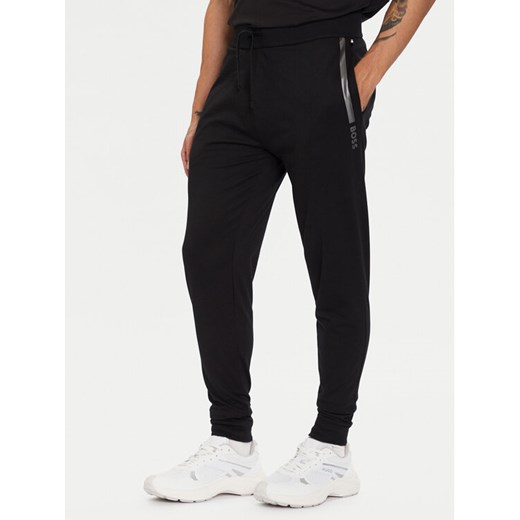 BOSS Spodnie dresowe Authentic 50545565 Czarny Slim Fit ze sklepu MODIVO w kategorii Spodnie męskie - zdjęcie 186457750