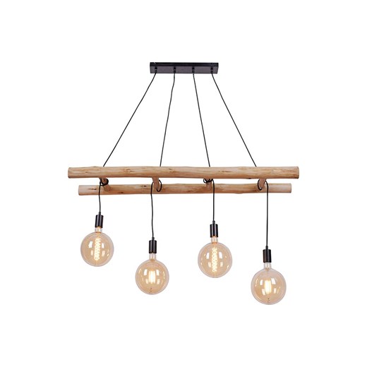 Just Light Lampa wisząca w kolorze jasnobrązowym - 120 x 120 cm ze sklepu Limango Polska w kategorii Oświetlenie - zdjęcie 186458182