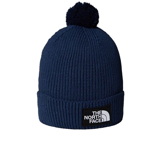 Czapka unisex The North Face Logo Box Cuffed Beanie 0A8CHF8K21 - granatowa ze sklepu streetstyle24.pl w kategorii Czapki zimowe męskie - zdjęcie 186458381
