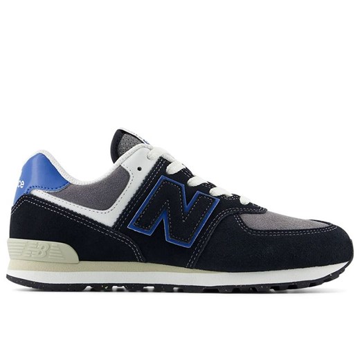 Buty młodzieżowe New Balance GC574QRB - czarne ze sklepu streetstyle24.pl w kategorii Buty sportowe damskie - zdjęcie 186458384