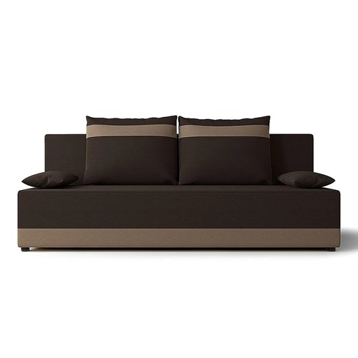 Brązowa nowoczesna sofa rozkładana F9-T86 ze sklepu Edinos.pl w kategorii Sofy i kanapy - zdjęcie 186458470