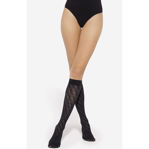 Gatta podkolanówki damskie 40 DEN Trendy wz.04, Kolor czarny, Rozmiar uniwersalny, Gatta ze sklepu Intymna w kategorii Podkolanówki - zdjęcie 186458823
