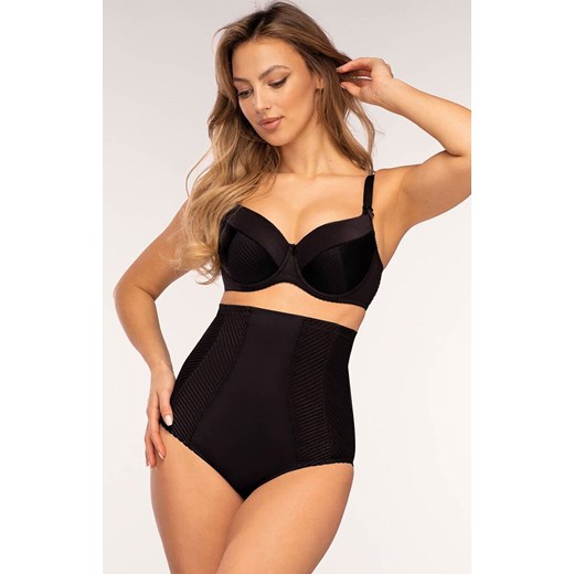 Biustonosz usztywniany czarny Fiona, Kolor czarny, Rozmiar 70B, Unikat ze sklepu Intymna w kategorii Biustonosze - zdjęcie 186458990