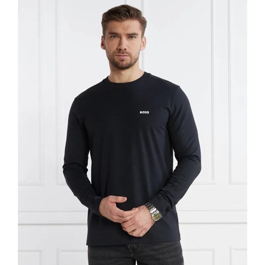 BOSS GREEN Longsleeve Tee Long | Regular Fit | stretch ze sklepu Gomez Fashion Store w kategorii T-shirty męskie - zdjęcie 186459030