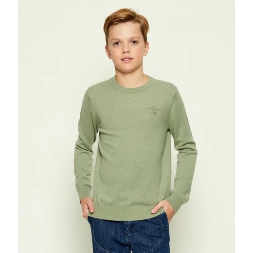 Aeronautica Militare Sweter | Regular Fit | z dodatkiem wełny i kaszmiru ze sklepu Gomez Fashion Store w kategorii Swetry chłopięce - zdjęcie 186460013