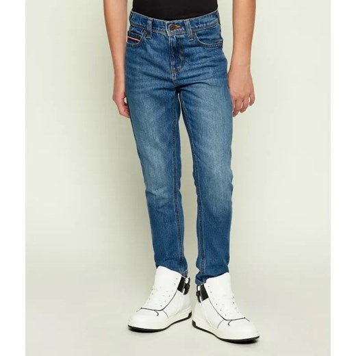 Tommy Hilfiger Jeansy | Slim Fit ze sklepu Gomez Fashion Store w kategorii Spodnie chłopięce - zdjęcie 186460122