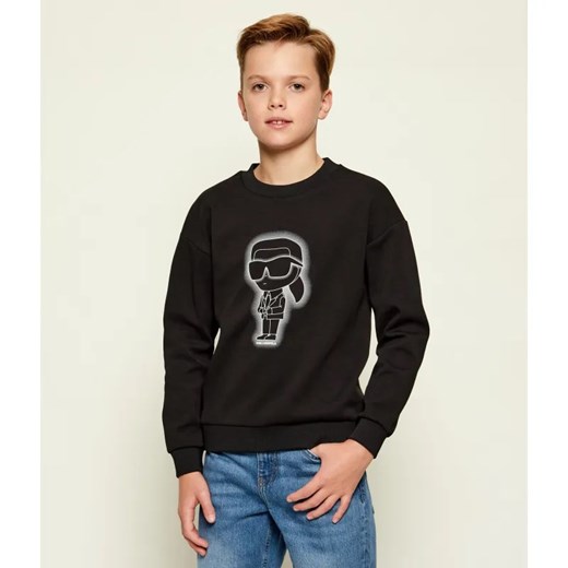 Karl Lagerfeld Kids Bluza | Regular Fit ze sklepu Gomez Fashion Store w kategorii Bluzy chłopięce - zdjęcie 186460143