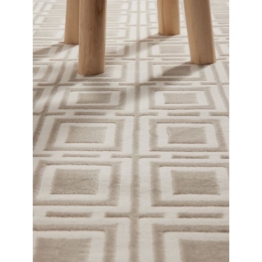 Elle Decoration Dywan "Perles" w kolorze beżowym Elle Decoration 120x170 cm okazyjna cena Limango Polska