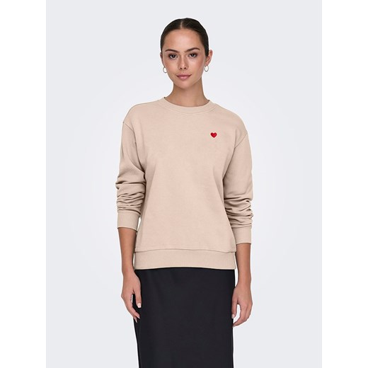 JDY Bluza w kolorze beżowym ze sklepu Limango Polska w kategorii Bluzy damskie - zdjęcie 186460470
