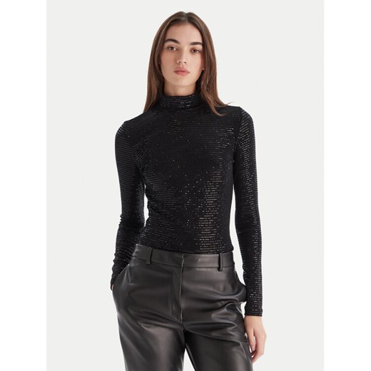 HUGO Bluzka Drisila 50547367 Czarny Regular Fit ze sklepu MODIVO w kategorii Bluzki damskie - zdjęcie 186460690