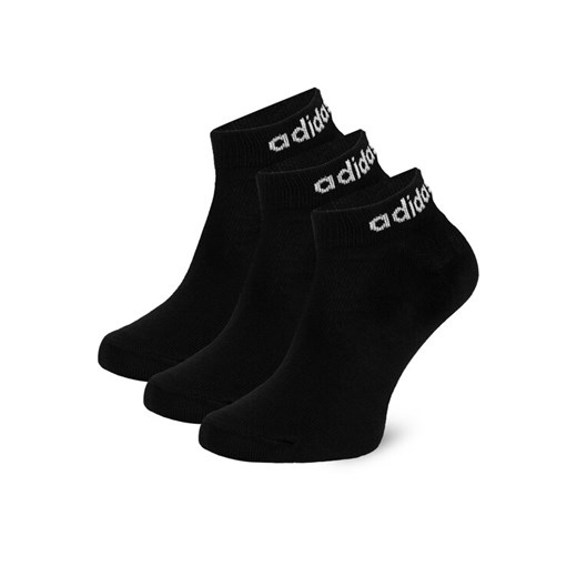 adidas Skarpety krótkie IC1305 3-PACK Czarny ze sklepu MODIVO w kategorii Skarpetki damskie - zdjęcie 186460691