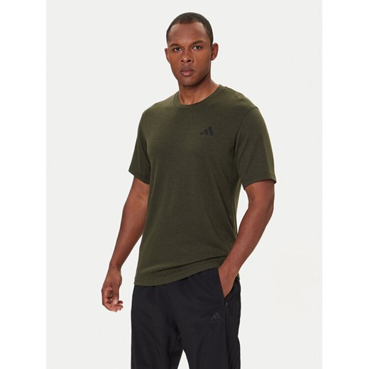 adidas Koszulka techniczna Train Essentials Feelready Novelty JX2755 Zielony Regular Fit - id: 0000305303219 - marki adidas - 186460711 adidas Koszulka techniczna Train Essentials Feelready Novelty JX2755 Zielony Regular Fit ze sklepu MODIVO w kategorii T-shirty męskie - zdjęcie 186460711