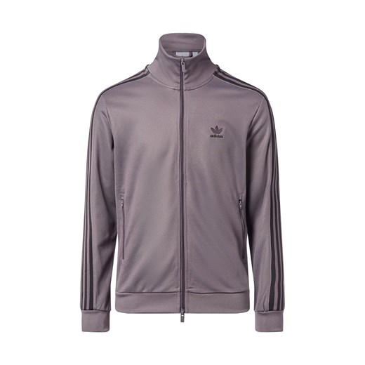 adidas Originals Męska bluza dresowa Mężczyźni szary jednolity ze sklepu vangraaf w kategorii Kurtki męskie - zdjęcie 186461114