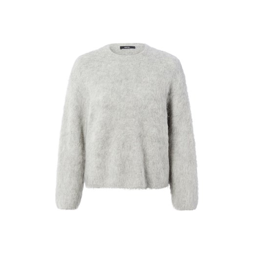 Someday Damski sweter z dzianiny z alpaki - Tayana Kobiety jasny szary marmurkowy ze sklepu vangraaf w kategorii Swetry damskie - zdjęcie 186461124
