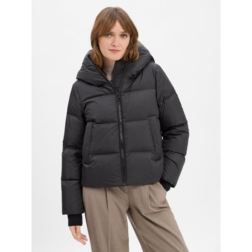 Marc O'Polo Damska kurtka puchowa Kobiety czarny jednolity ze sklepu vangraaf w kategorii Kurtki damskie - zdjęcie 186461151