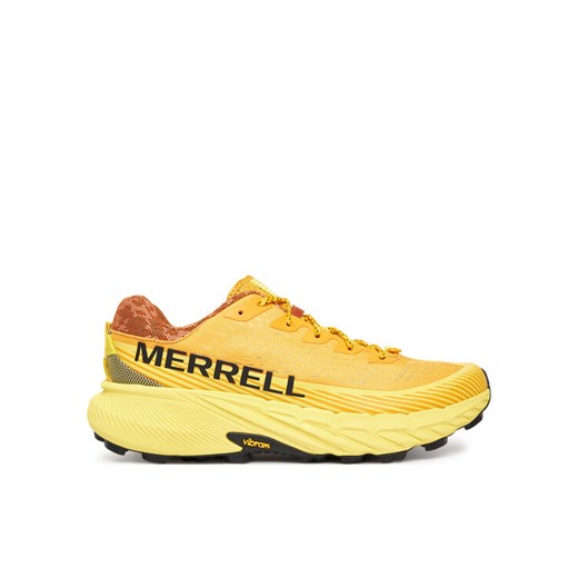 Sneakersy Merrell Agility Peak 5 J068341 Żółty ze sklepu eobuwie.pl w kategorii Buty sportowe męskie - zdjęcie 186461750