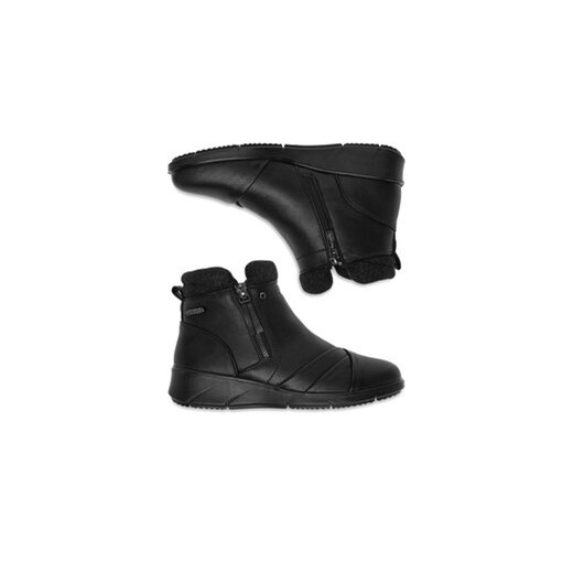 Botki Go Soft CEO-KFB24WW005-01 Czarny Go Soft 40 eobuwie.pl