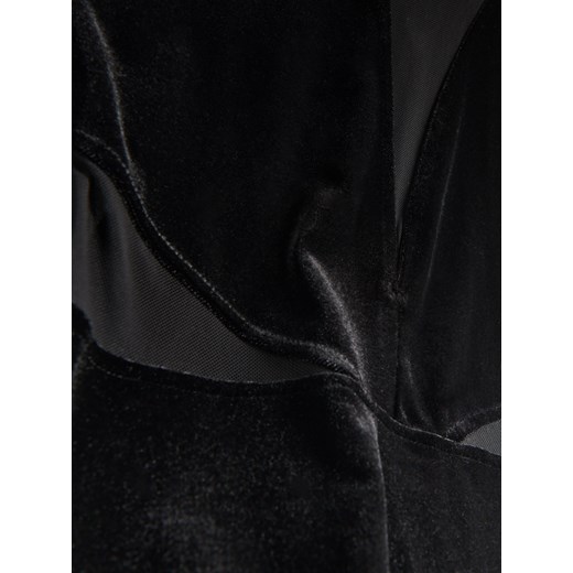 Reserved - Body z siateczkowymi wstawkami - czarny Reserved M Reserved