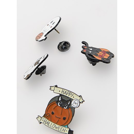 Reserved - Zestaw przypinek 6 pack - wielobarwny Reserved ONE SIZE Reserved