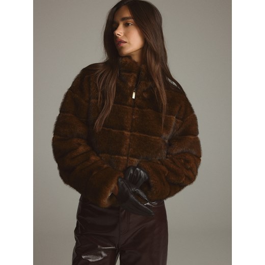 Reserved - Rękawiczki z owczej skóry - czarny ze sklepu Reserved w kategorii Rękawiczki damskie - zdjęcie 186462320