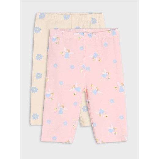 Sinsay - Legginsy 2 pack - różowy - id: 249DJ-03X - marki Sinsay - 186464040 Sinsay - Legginsy 2 pack - różowy ze sklepu Sinsay w kategorii Spodnie i półśpiochy - zdjęcie 186464040