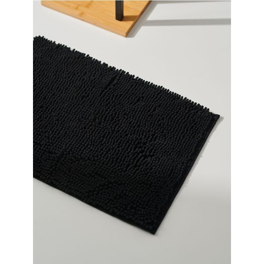 Sinsay - Dywanik łazienkowy - czarny ze sklepu Sinsay w kategorii Dywaniki łazienkowe - zdjęcie 186464111