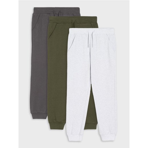 Sinsay - Spodnie 3 pack - szary ze sklepu Sinsay w kategorii Spodnie dziewczęce - zdjęcie 186464112