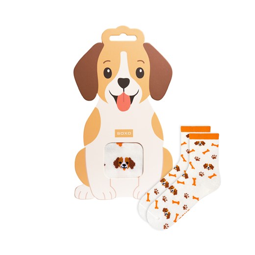 Skarpetki Dziecięce Pies ze sklepu Sklep SOXO w kategorii Skarpetki dziecięce - zdjęcie 186464393