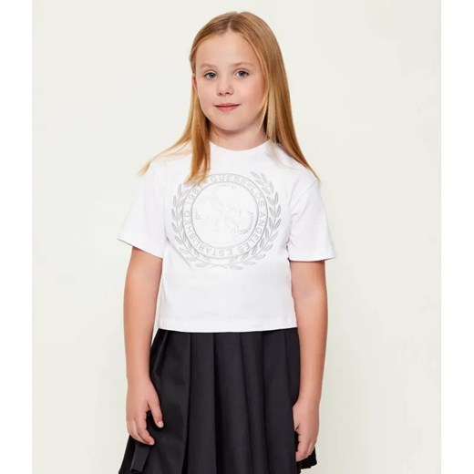Guess T-shirt | Regular Fit ze sklepu Gomez Fashion Store w kategorii Bluzki dziewczęce - zdjęcie 186466491